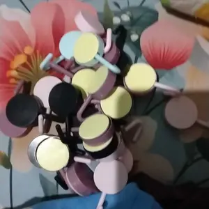 PAKET HEMAT 30 PCS GANTUNGAN TEMPEL DINDING WARNA WARNI AESTHETIC MINIMALIS
