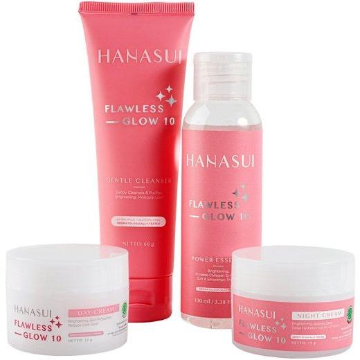 PAKET HANASUI Rangkaian Hanasui Flawless Glow 10 0