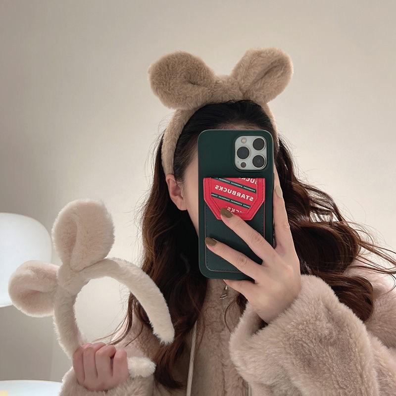 BD1912> BANDO WANITA BENTUK TELINGA BANDO BULU BANDO WANITA AKSESORIES WANITA KOREAN STYLE REALPICT 4