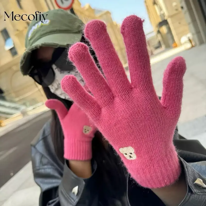 sarung tangan motor wanita lucu touchscreen / gloves wanita touchscreen (Stg puppies)