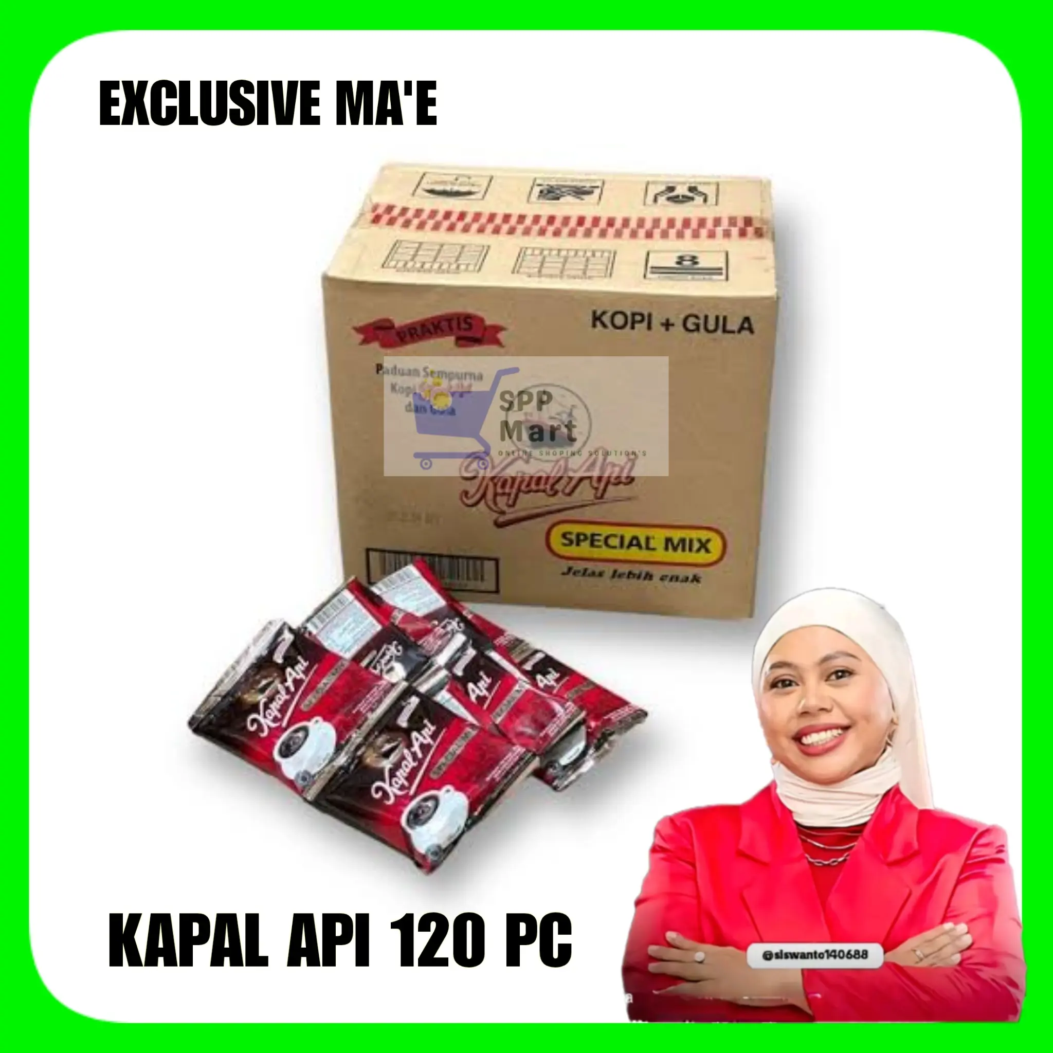 ( MA'E ) CM23 KOPI KAPAL API SPECIAL MIX ( 12 RENCENG ) DUS MURAH