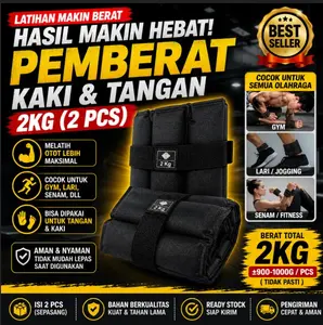 Banding 2Kg / Alat Pemberat Kaki / Tangan