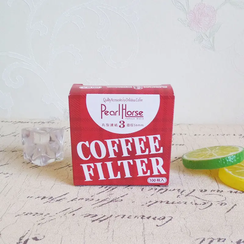 Giấy Lọc Cà Phê Tròn, 100 Cái, Bình Moka, Máy Pha Cà Phê, Dụng Cụ Lọc Số 3 / Số 6 7