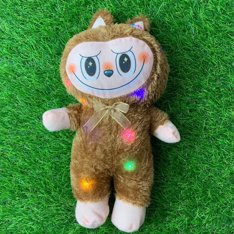Boneka Labubu LED Viral 35cm - Boneka Berbulu Halus dengan Lampu LED - Hadiah Toys 5