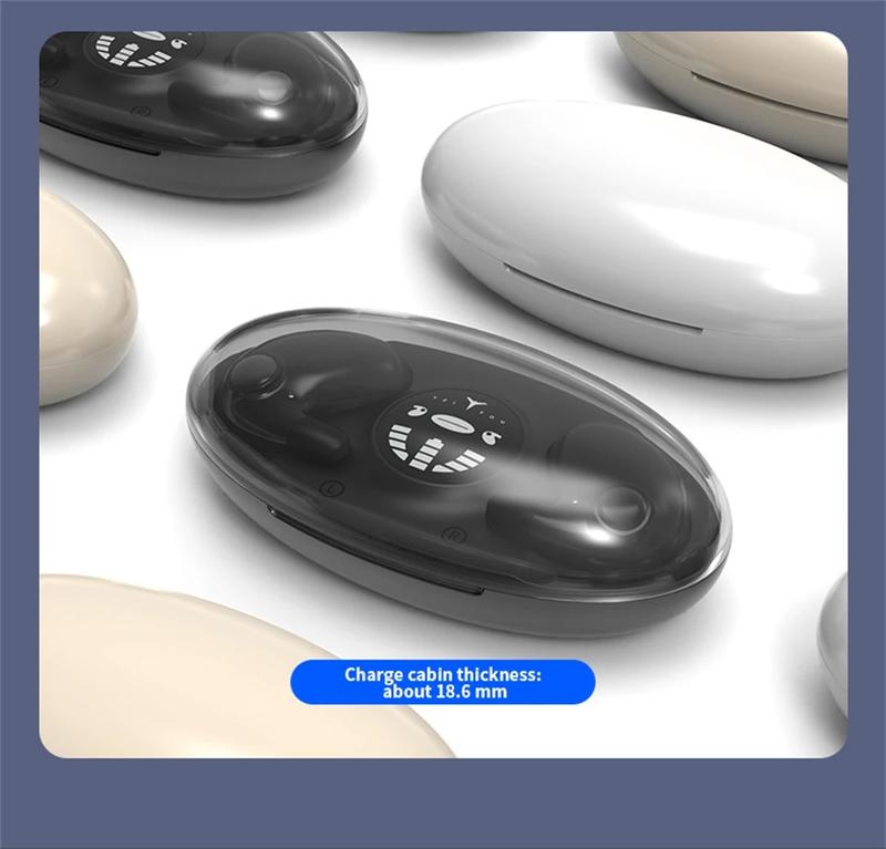Product Introduction of Invisible Sleep Wireless Earphone TWS Bluetooth 5.3 Headphones Hidden Earbuds IPX5 Waterproof Noise Reduction Sports Headset Audio Device Electronic 25
