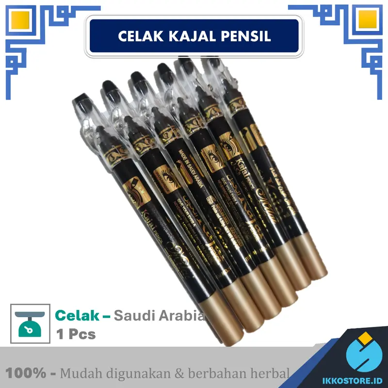 PENSIL CELAK KAJAL ARAB AMIRA WATERPROOF SERUTAN TERBAIK TERLARIS 0
