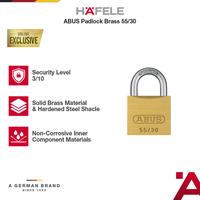 Gambar HAFELE ABUS Gembok Kecil 55/30mm Kuningan Serbaguna Anti Karat  - Padlock Brass ORIGINAL dari HAFELE Kota Bekasi 1 Tokopedia