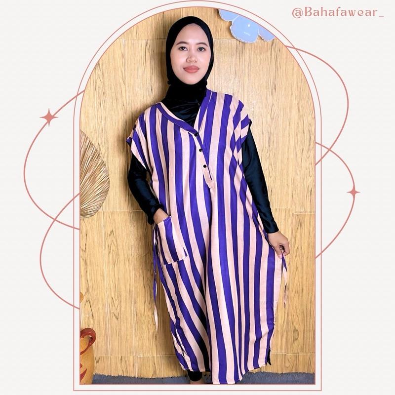 ( PROMO 90 RIBUAN DAPAT 3 ) LOWO Daster Dress Panjang Motif Kancing Wanita Dewasa Kekinian Bahan Rayon Lembut Adem Nyaman Busui Friendly 1