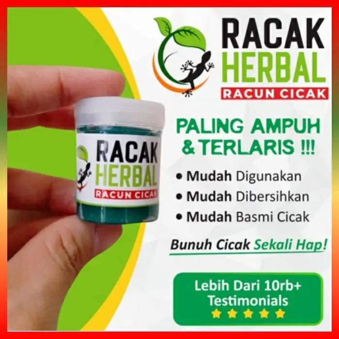 pengusir Cicak Ampuh - Racak Herbal - pengusir Cicak Herbal Original Aman - Obat Pembasmi Cicak