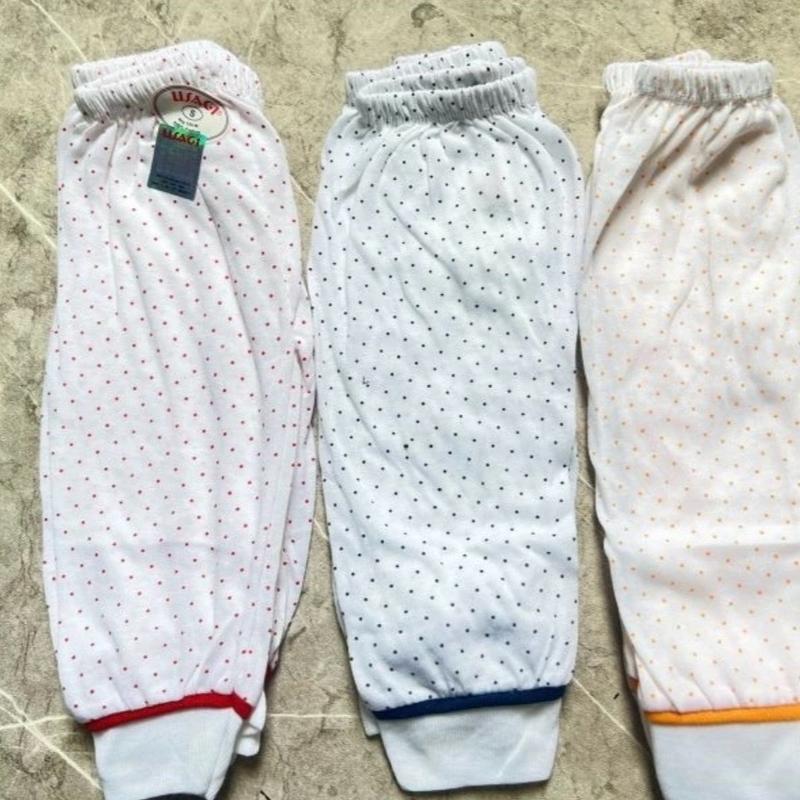 12Pcs Celana Panjang Usagi Anak Kotak / Bintik S M L XL XXL Katun 1