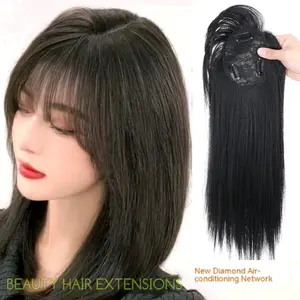 Wig Tipis Bob Poni Depan Wig Penutup Botak Model Bob Poni Depan 999 Toupee Wanita Model Bob Poni Depan Hairtop Cewek Model Poni kode TB bob