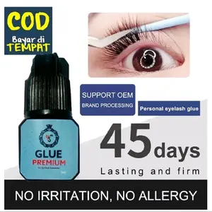 Premium Glue for Eyelash extensions lem eyelash extension paling awet dan tahan lama tidak pedih tidak perih