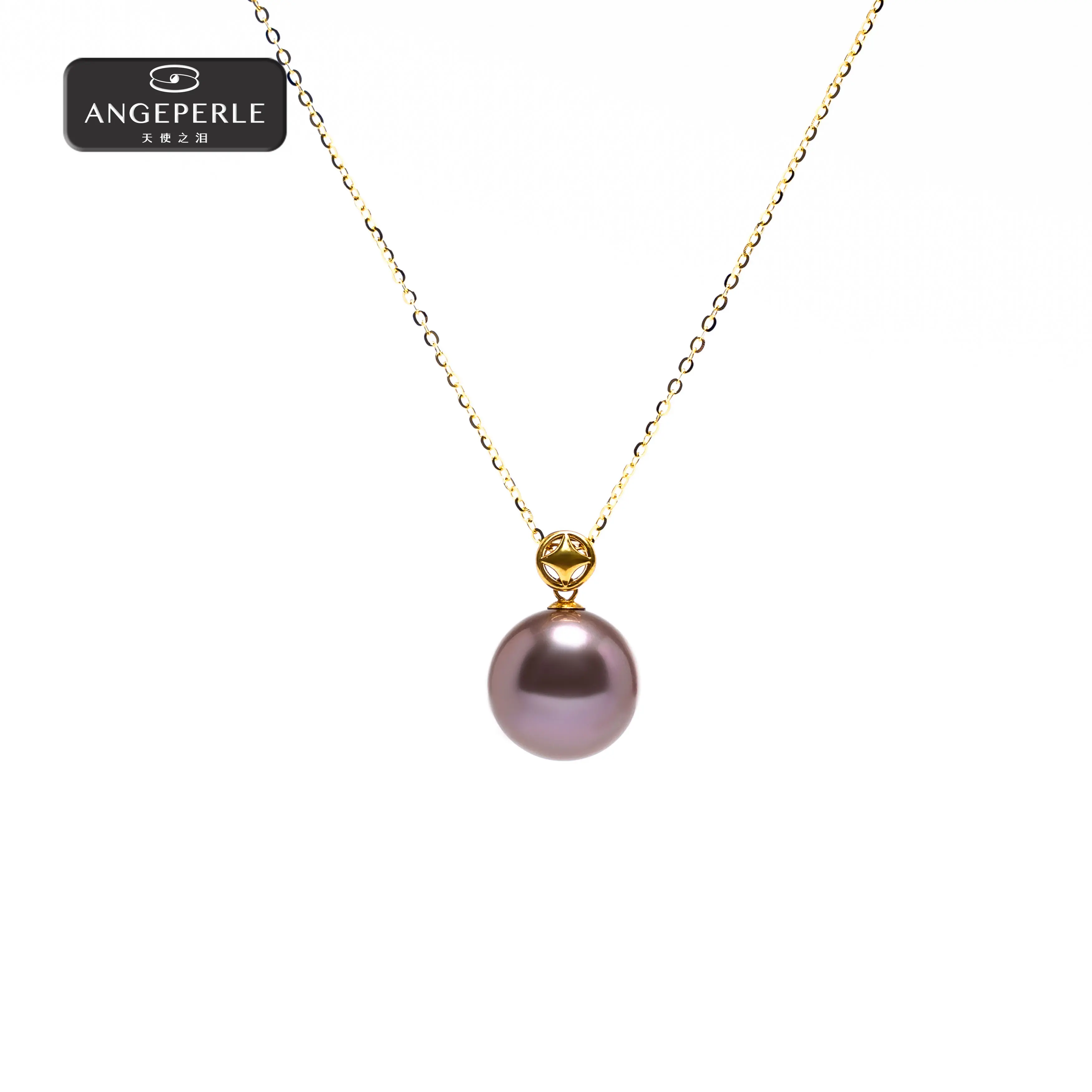 Freshwater pearl Edison pendant s925 silver chain （APGY001）