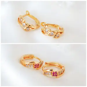 Anting Bulat Dewasa Lapis emas 18k High quality