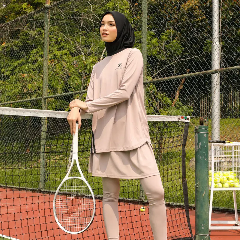 All purpose Base Layer Dusty Pink Zaskia Sungkar Active ZS 1