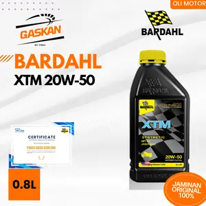 Oli Motor Bardahl XTM 20W50 Synthetic Ester 0.8L (Dijamin Ori 100%)