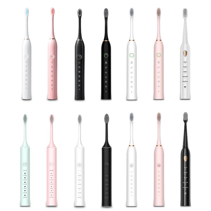 Product Introduction of Mobile toothbrush rechargeable Soft brush for adults and children Household portable waterproof toothbrush set 0
