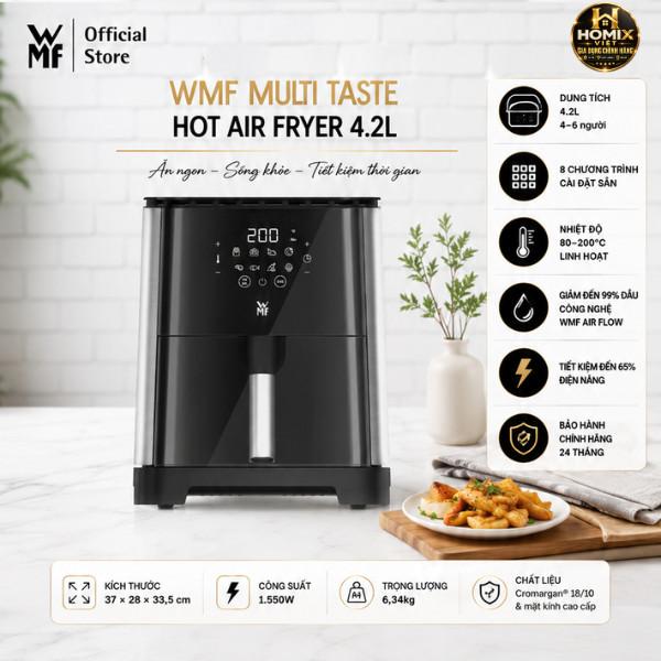 Nồi Chiên Không Dầu WMF 4.2L Multi Taste Hot Air Fryer 1550W Cromargan chính…