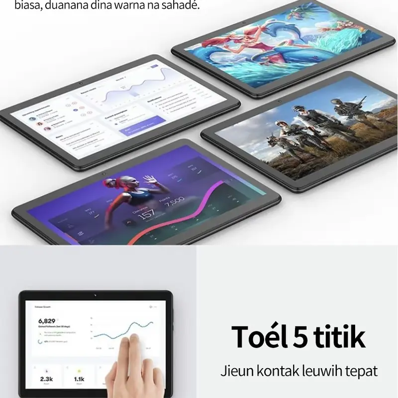 2025 5G matepad H13 Pro 10.3"Tablet [16CB+1TB]| Pengalaman ProLayaknya PC | 120Hz OLED Real ColorFullView Display I Uitra-tipi tablet putih Wifi 7