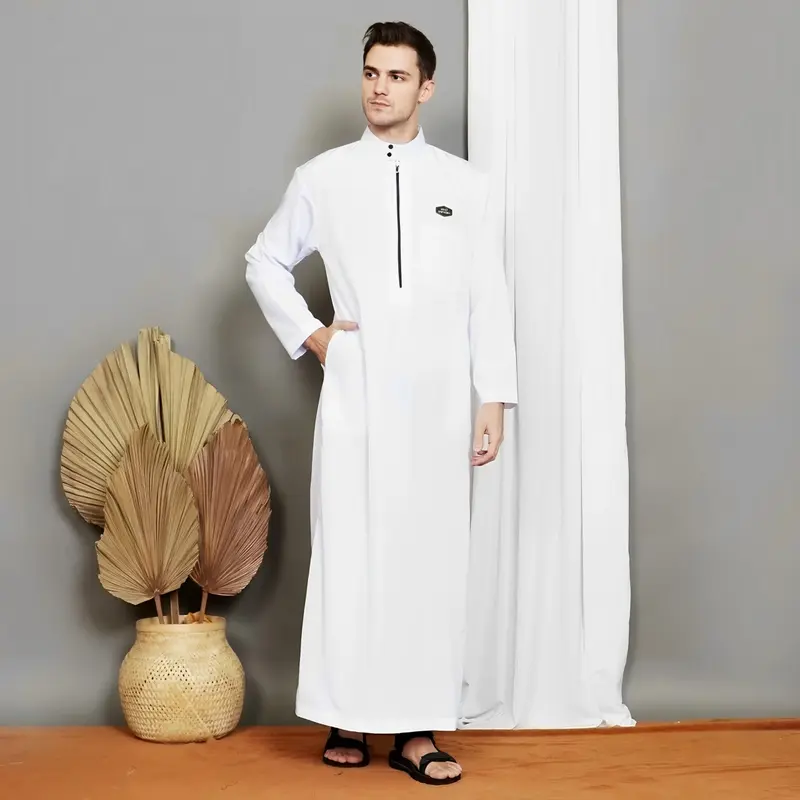 Jubah pria dewasa model polos - gamis pria dewasa terlaris - koko cowok model terbaru 1