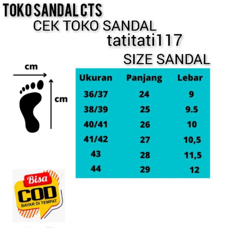 Riyadh Store Beli 1 Gratis 2 Sandal Jepit Casual Pria Wanita Logo Anda Bahan Spons Eva Berkualitas Empuk Nyaman Size 38-43