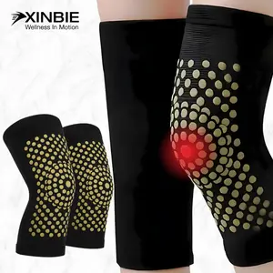 XINBIE Deker Terapi Pelindung Lutut Sabuk Penghangat Pereda Nyeri Sendi Pengapuran Kaki