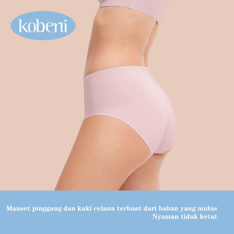 Product Introduction of Kobeni  Celana dalam segitiga perempuan, nyaman untuk dipakai di musim panas Hitam Pita CD Adem seamless  Celana dalam tanpa jejak  kni-001  Lingerie 5