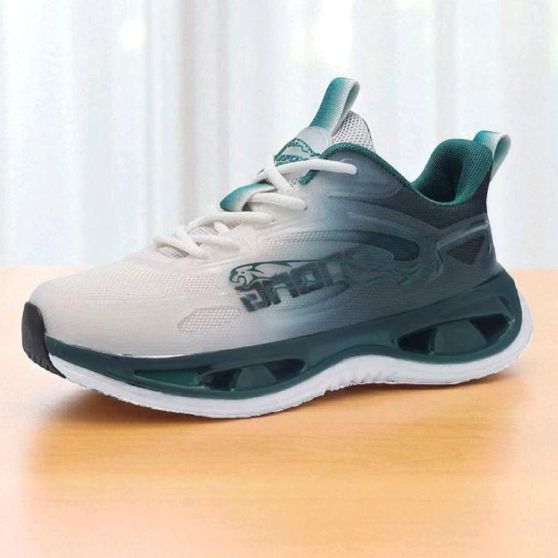  A26: GIÀY THỂ THAO NAM NỮ MÀU TRẮNG XANH. CHẤT LIỆU VẢI LƯỚI PHỐI KẾP. ĐẾ BÓT NÉN CÓ TRỢ LỰC GÓT VÀ MŨI ĐỘ ĐÀN HỒI TỐT. PHÙ HỢP ĐI LÀM ĐI TẬP ĐI CHƠI ĐI HỌC...  A26  