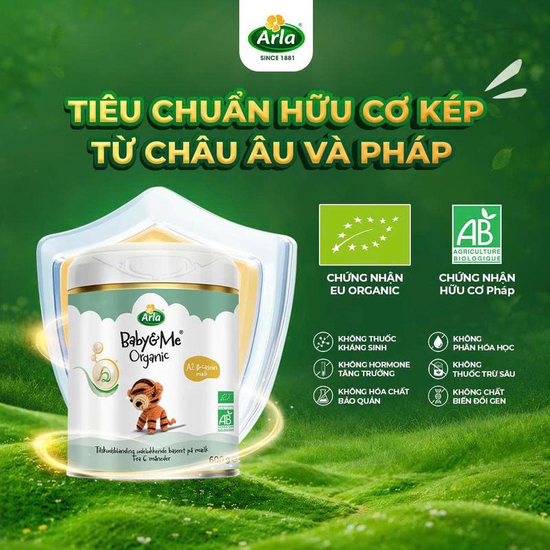 Sữa công thức Arla Baby & Me thương hiệu cao cấp Đan Mạch - VD