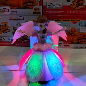 Mainan Princess Angel-Kuromi-Melody bisa jalan ada lampu dan musik