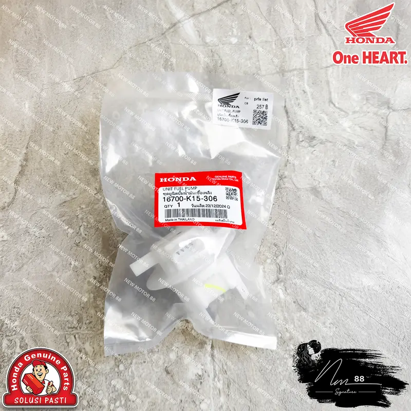 Rumah Rangka Cover Fuelpump Atas CB150R Old Lama MegaPro Mono FI Old Verza 150 Cabang 3 Original Thailand 16700-K15-306 4