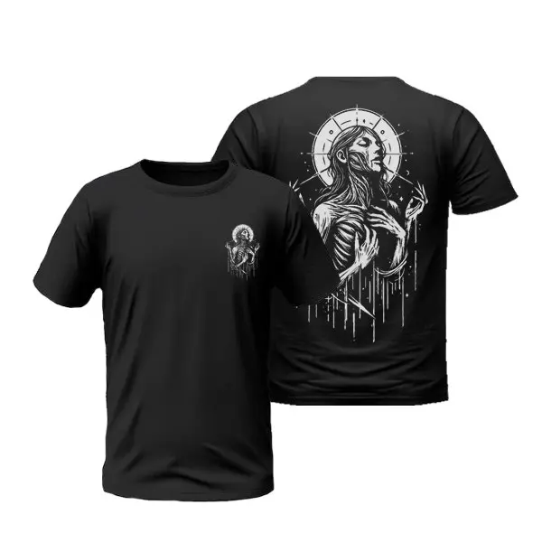 NMN CHAOS KAOS PRIA DISTRO / TSHIRT COWOK CEWEK KEREN / KAOS CATTON COMBAD 24S SKULL JUMBO FIT S-2XL