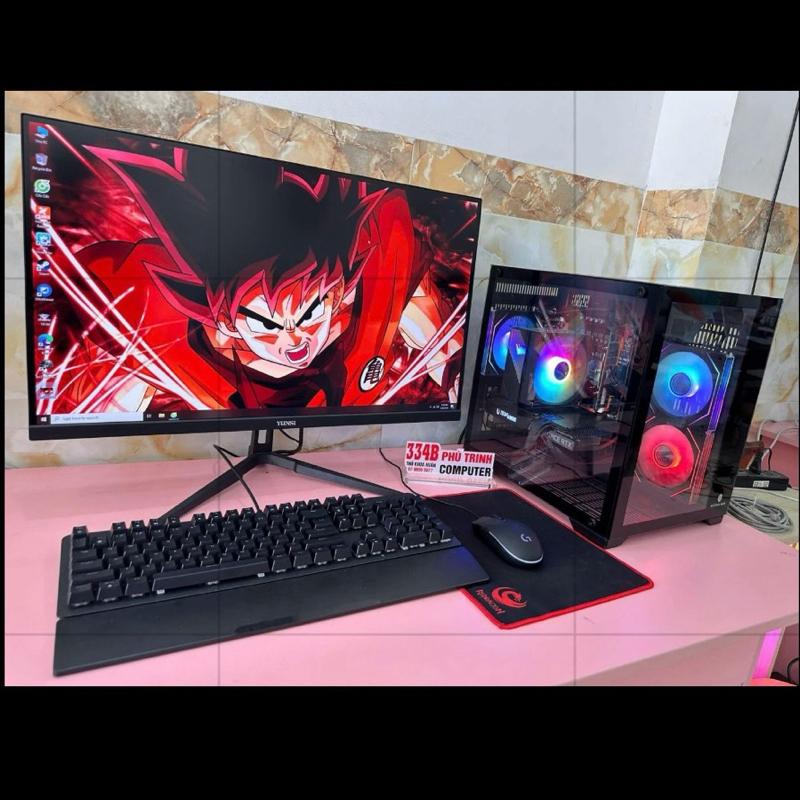H510 - i5 10400f - Ram 16GB - nvme 256G - VGA RTX 2070 8G Màn 24inch new 120hz Phím chuột cơ