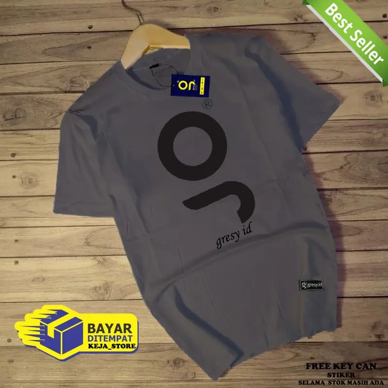 GRESY ID - Kaos distro Pria Katun combad 30s Baju Kaos Pria Dewasa Lengan Pendek Terbaru Atasan tshirt Cowok kekinian Keren Kain Combed Sablon Karet