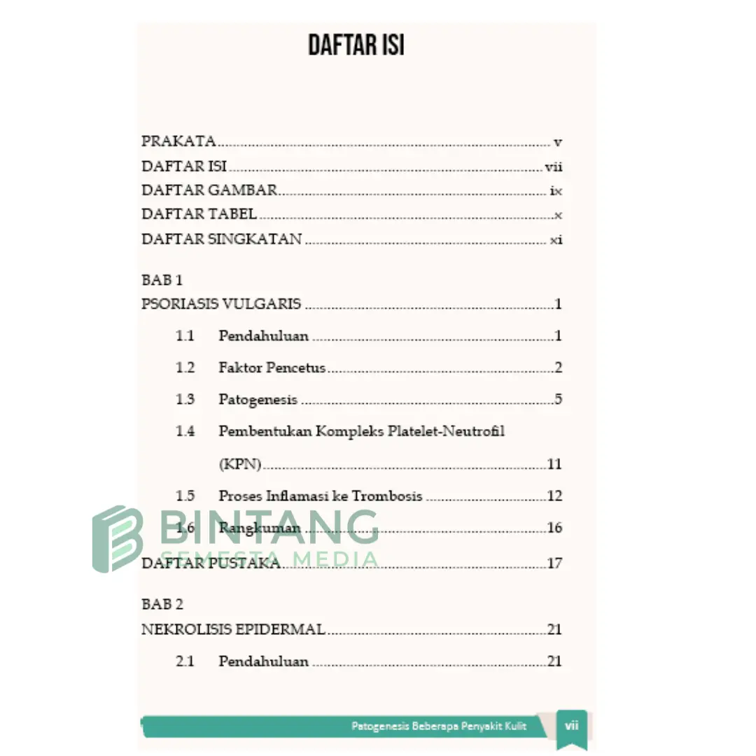 Patogenesis Beberapa Penyakit Kulit: Psoriasis, Nekrolisis Epidermal, Vitiligo - H.M. Athuf Thaha, dkk.