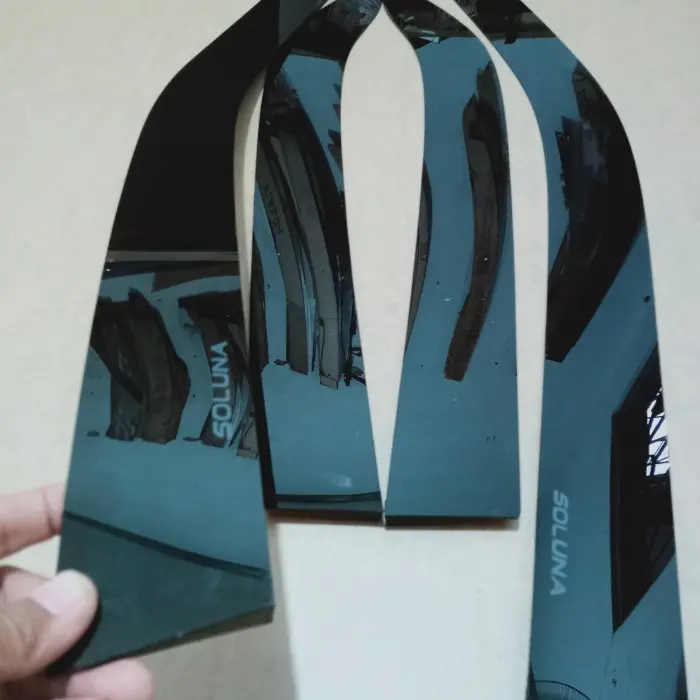 T Talang Air Mobil Toyota Soluna Model Slim Plat Rata Elegan