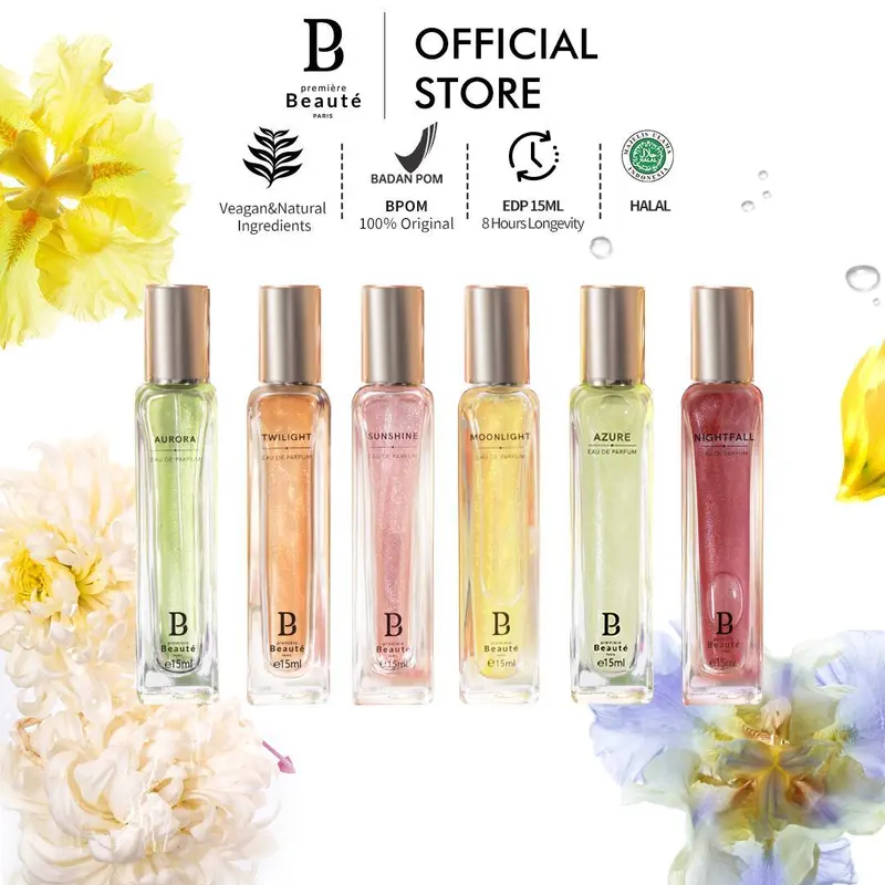 Premiere Beaute Perfume 6Pcs Set Fashion Neon Series Parfum 15ml Eau De  Parfum Tahan Lama 24 Fashion Neon Eau de Parfum 6PCS SET A