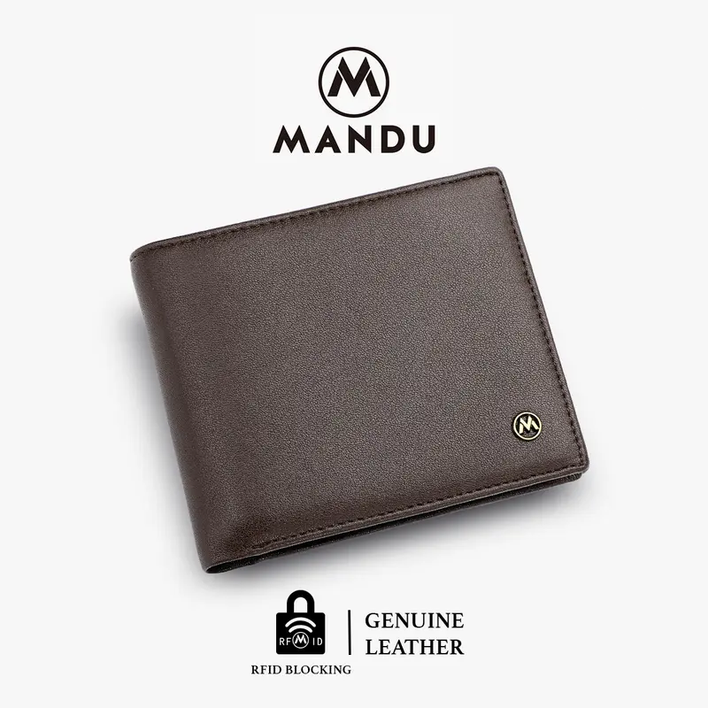 Dompet Pendek Pria Kulit Sapi RFID Protect Genuine Leather 5309-5 0