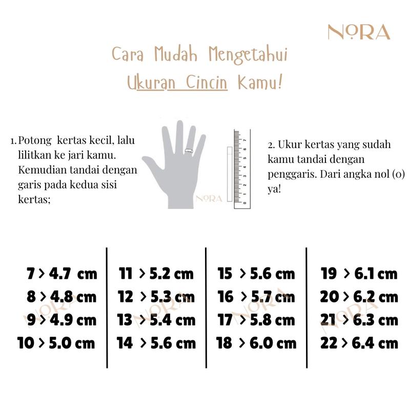 Product Introduction of Cincin Tia • Berat 1gr • Emas Muda • D’Nora 3