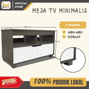 KINGDOM (COD) Panel KRT 128 Meja Tv / Minimalis / Diswar / Rak Serbaguna / Rak Tv / Drawer / Barang Kingdom Furniture
