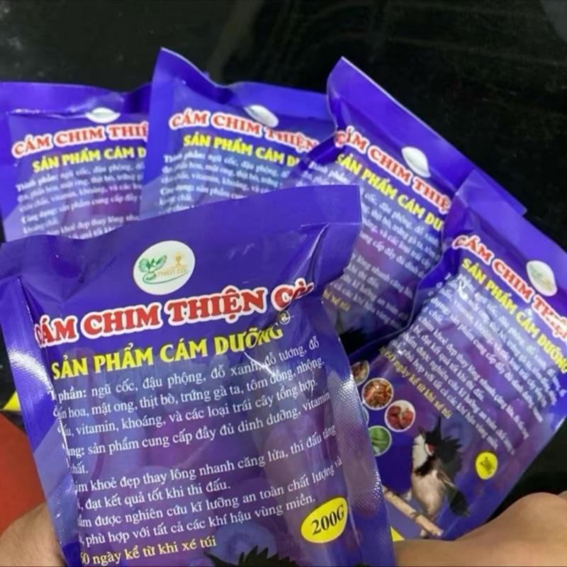 Combo 5 gói cám thiện còi dưỡng 60,cám thiện còi