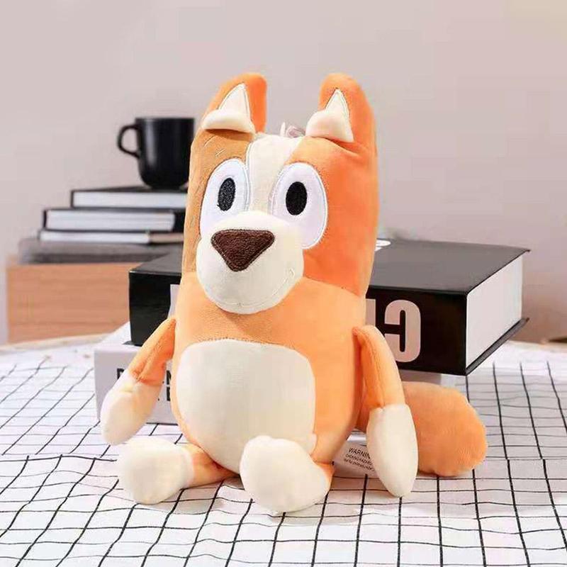Bluey Plush Toys 28cm Bluey Lucky Dog Plush Toys Kids Stuffed Cartoon Doll Children Babys Xmas Birthday Gift 1
