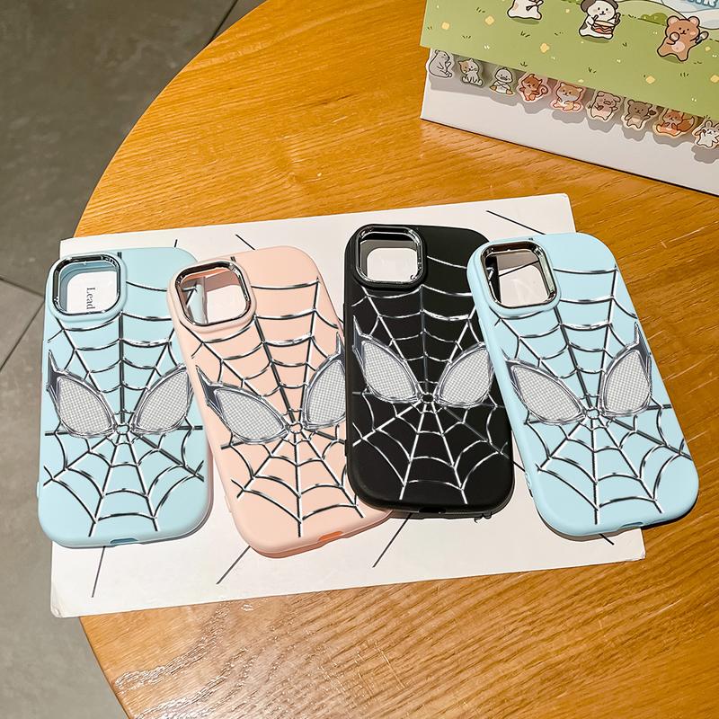 Spider-Man Soft Case Hp Casing Untuk iPhone 15 14 13 12 11 8 7 6 6S X XS XR Pro Plus Max SE Mini 2020 2022 Chubby Softcase Kesing C5-0474 8