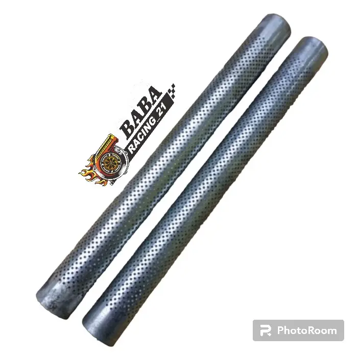 Saringan full sarfull knalpot Copy CMS gen 3 TZM ZRC VND inlet 38mm panjang 40cm 2