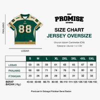 Gambar PROMISE Jersey Vintage Oversize Boxy BLUE 29 Jumbo Big Size Skena Pria Wanita Unisex Tshirt Sport Dri-fit Milano Full Printing - BLUE 29, S dari High Promise Division Kab. Majalengka 4 Tokopedia