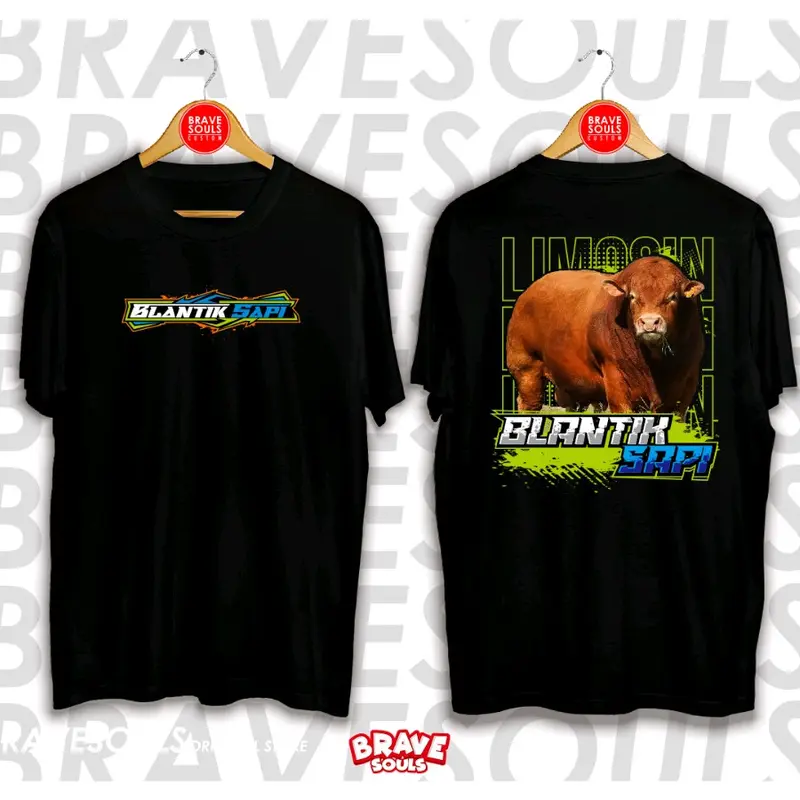 KAOS PETERNAK SAPI BLANTIK SAPI KEREN DAN KECE BANGET 0