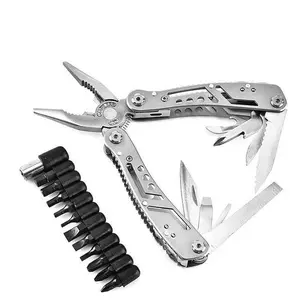 Tang Lipat Multifungsi EDC Survival Tool Stainless Steel - MPA22S Camping