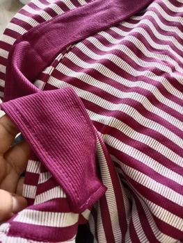 Product Review of JN- Chika Blouse Stripe Atasan  Panjang Wanita Knit Casual Baju Knitted Knitwear Crop Top Outer Cardigan Oversize kemeja  hadeed Motif Kardigan Garis Basic from a**3 2