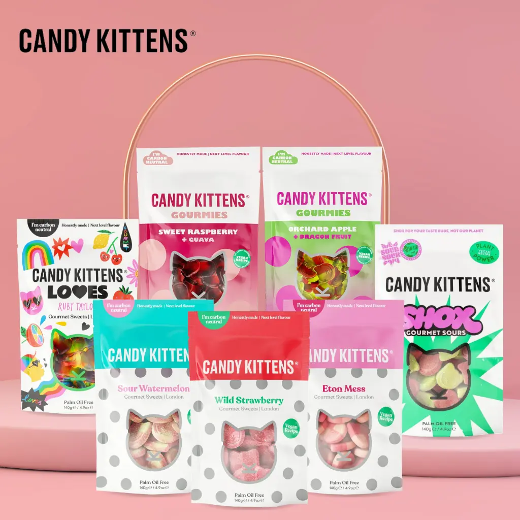 Candy Kittens Vegan Gourmet Sweets 54g - 140g