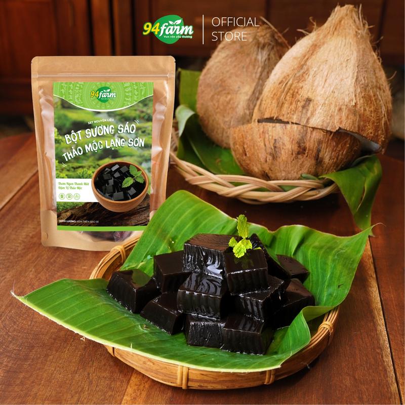 [Túi 50g] Bột sương sáo đen thảo mộc Lạng Sơn Túi 50g 94farm